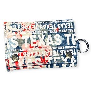 ROBIN RUTH Texas Floral Wallet Billfold Excellent Preowned